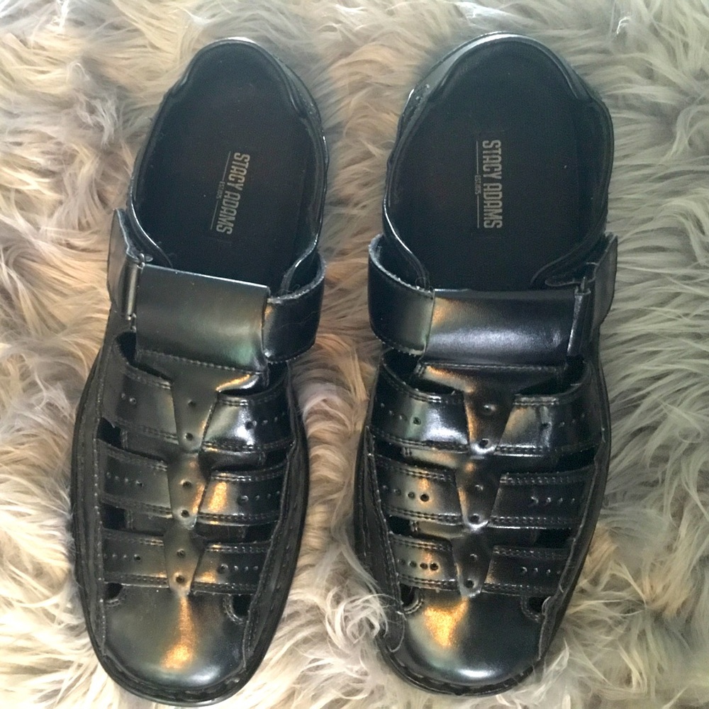 Men’s Black Stacy Adams Shoes